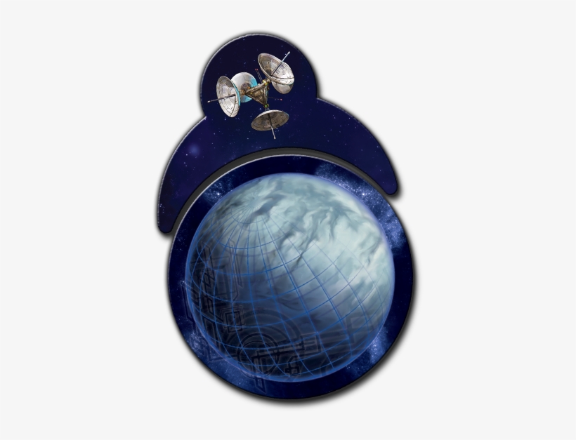 Ffg Space Station On Planet - Cosmic Encounter Planet, transparent png