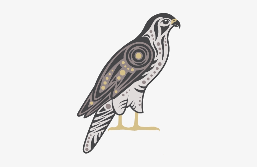 The Falcon In Legend And Mythology - Falcon Symbol Png, transparent png