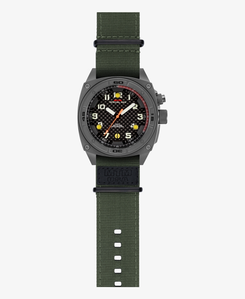 Https - //www - Specialopswatch - Com/wp Falcon 1230 - Mtm Special Ops Falcon Black Titanium Watch, transparent png