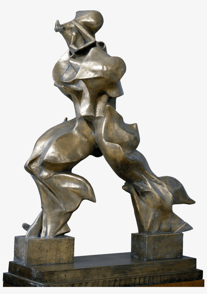 Blood - Unique Forms Of Continuity In Space Sculpture (umberto, transparent png