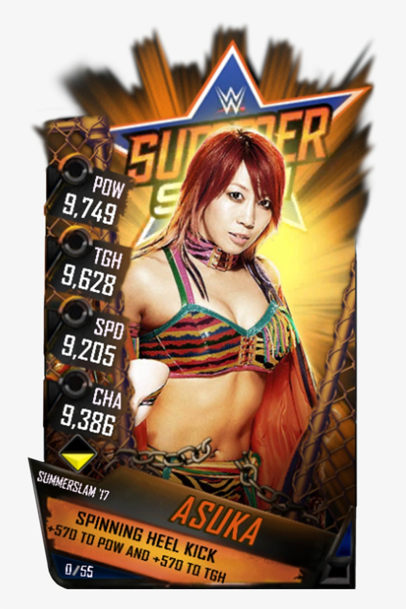 Asuka S3 15 Summerslam17 - Summerslam 2014 [blu-ray], transparent png