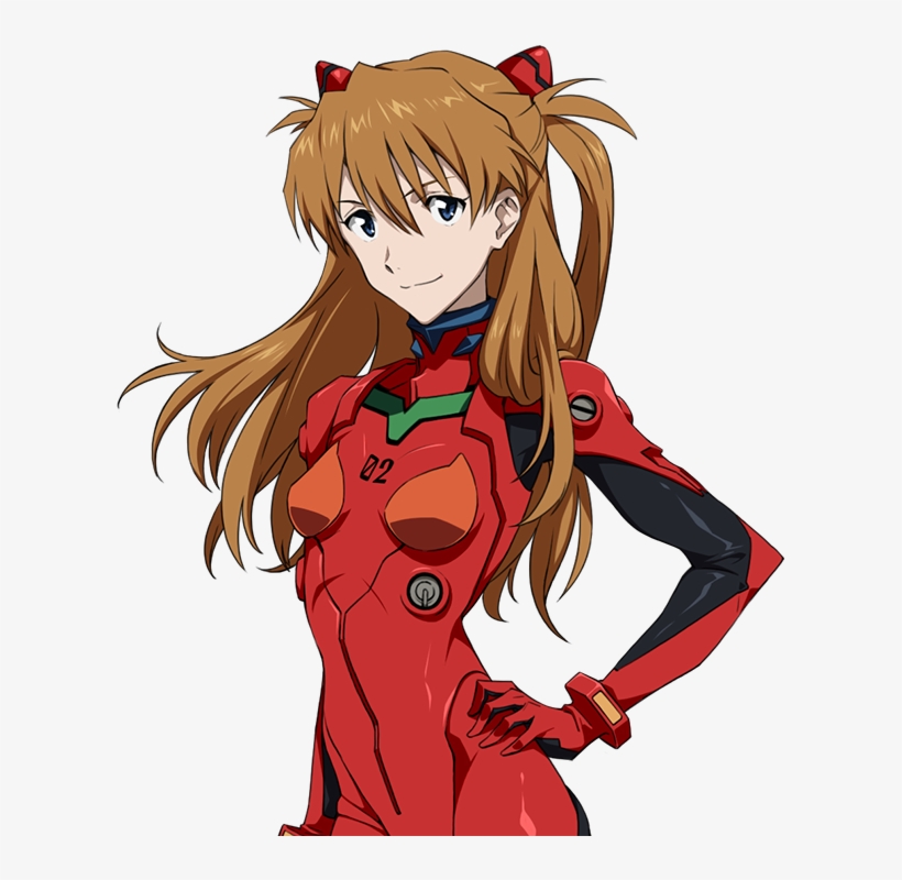 Clip Art Freeuse Asuka Transparent Evangelion - Transparent Neon Genesis Evangelion, transparent png