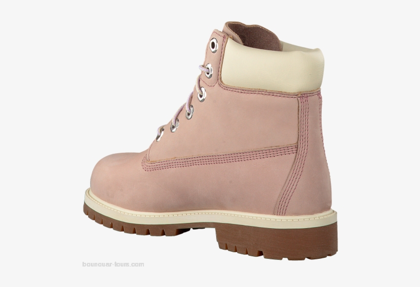 Women's Shoes Pink Timberland Ankle Boots 6in Prem - Pink Timberland, transparent png