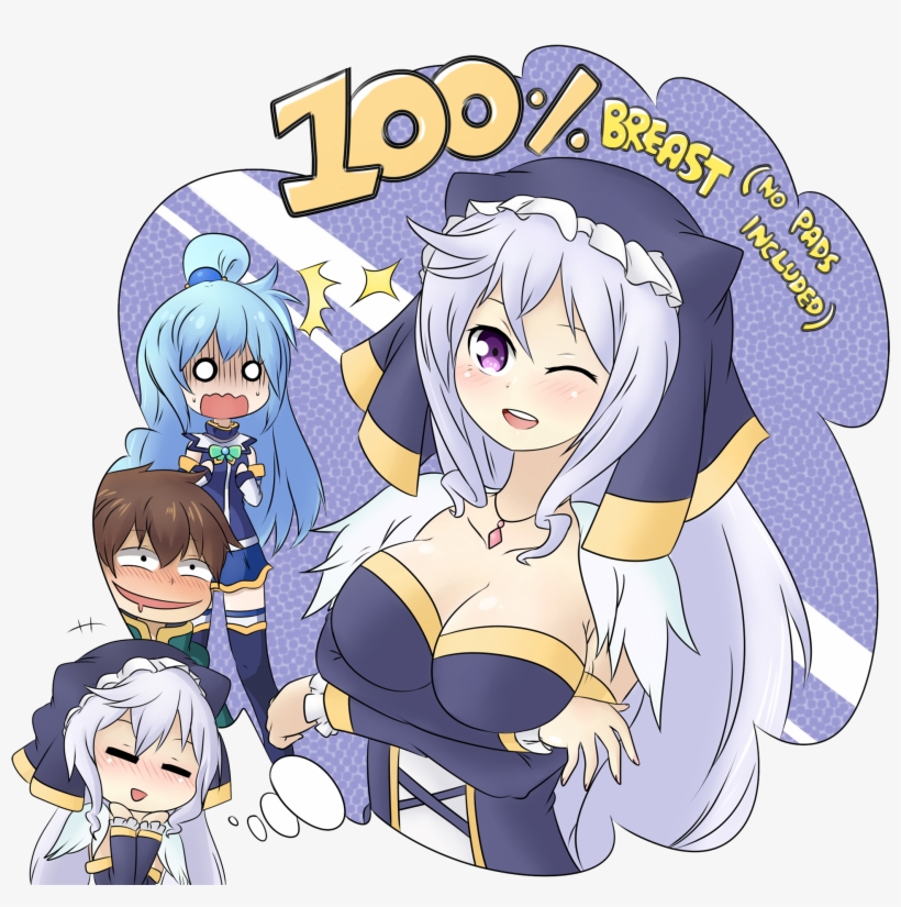 Permalink - Konosuba Kazuma X Eris, transparent png