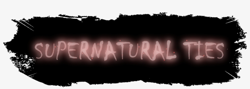 Supernatural Ties - Darkness, transparent png