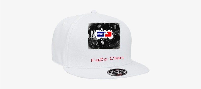 Clan Snapback Flat Bill - Faze Hat Transparent Background, transparent png