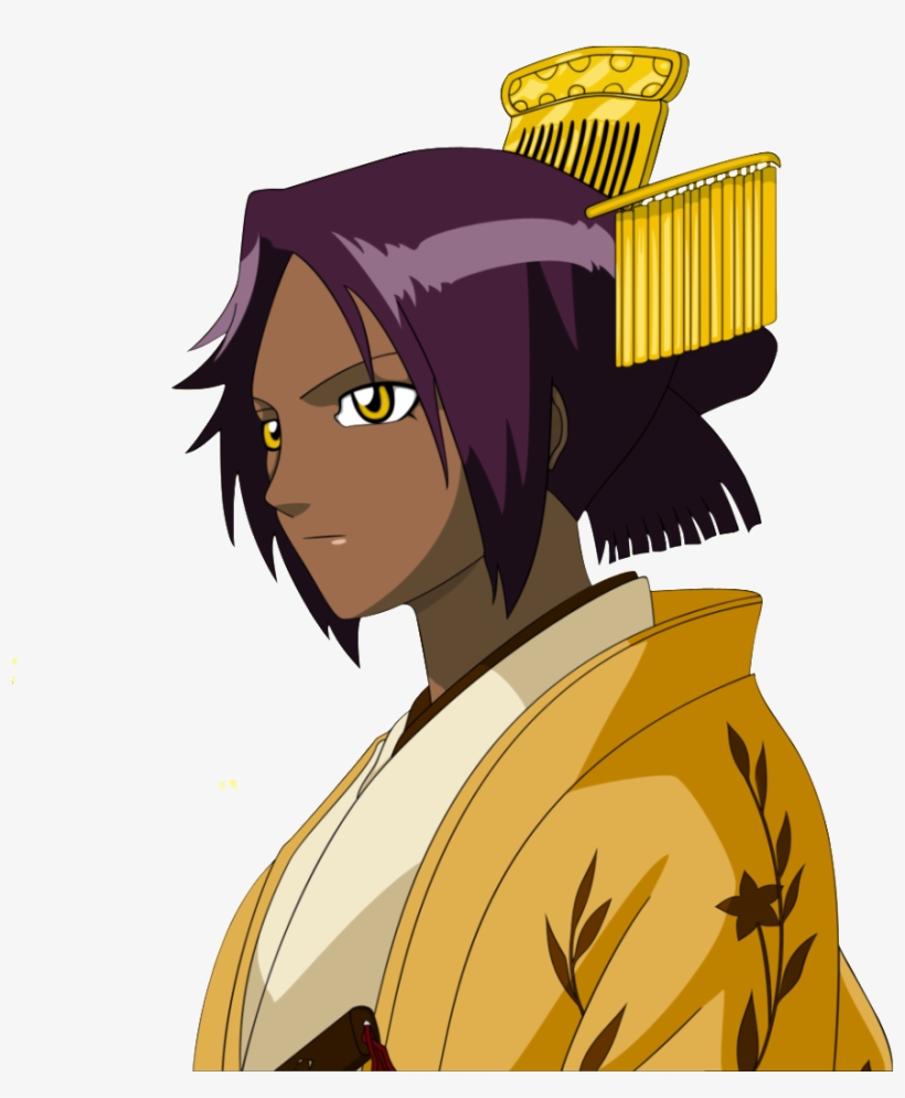 337 Kb Png - Yoruichi Shihouin, transparent png