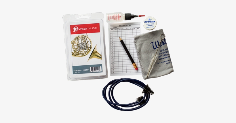 West Music French Horn Care Kit - West Music French Horn Care Kit 450162, transparent png