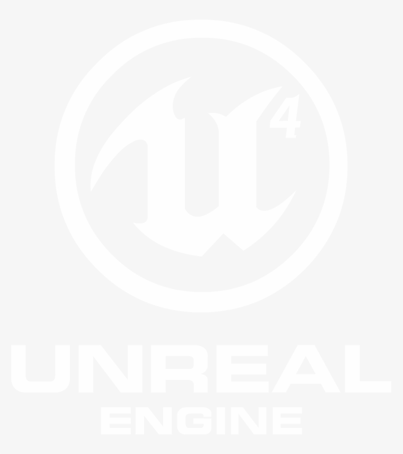 Icazual - Com - Unreal Engine Logo Black, transparent png
