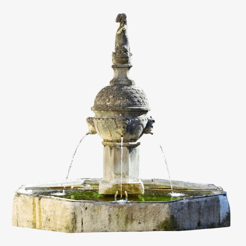 Free Png Old Fountain Png Images Transparent - Waterfall Fountain Transparent Background, transparent png