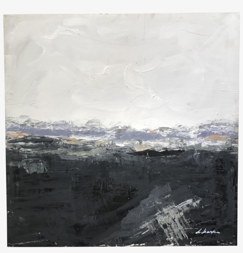 Lynette Harrison Abstract Landscape Painting - Landscape Painting, transparent png