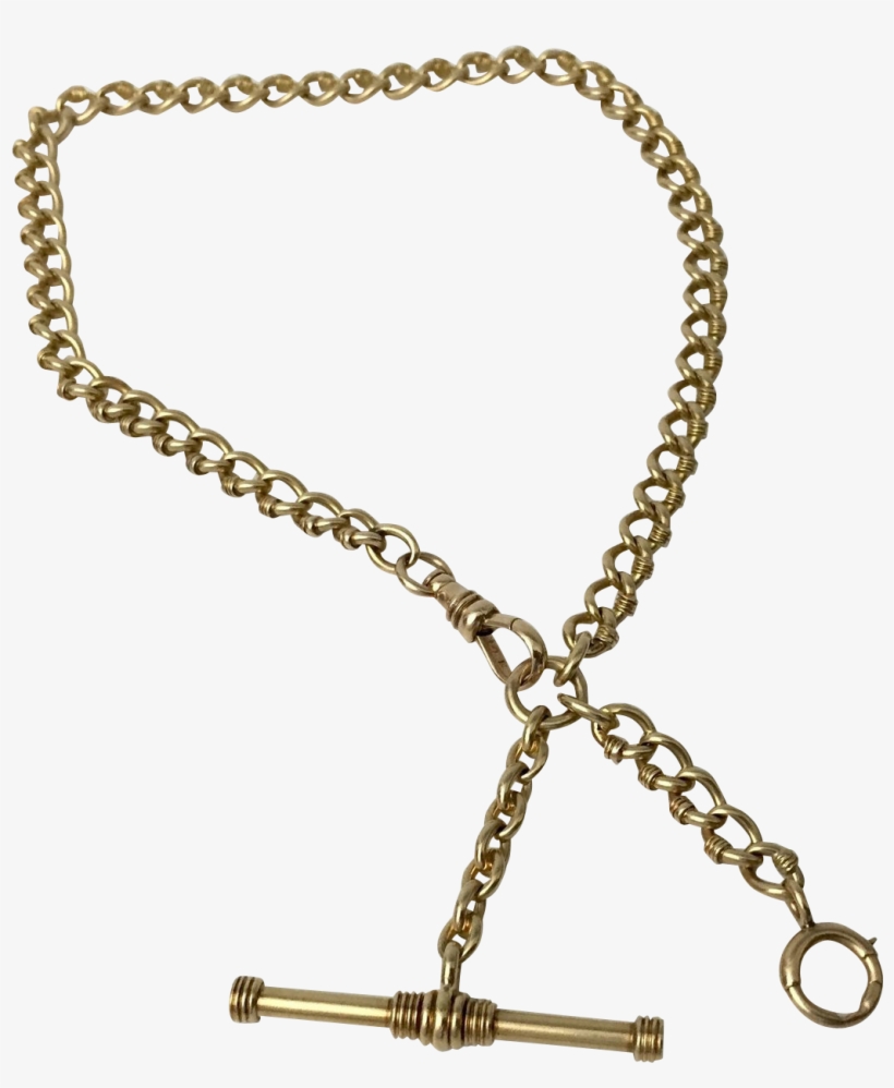 Clip Transparent Victorian K Yellow Gold Pocket Necklace - Pocket Watch Chain Transparent, transparent png