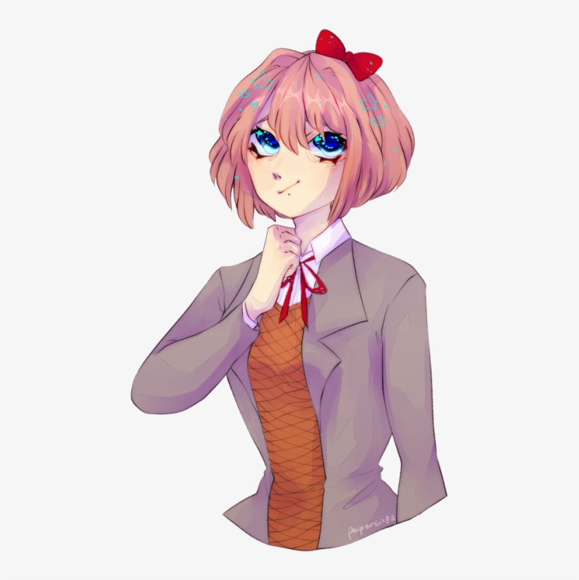 Oh Wow, I Haven't Posted Here In A While I Had A Lil - Doki Doki Literature Club!, transparent png