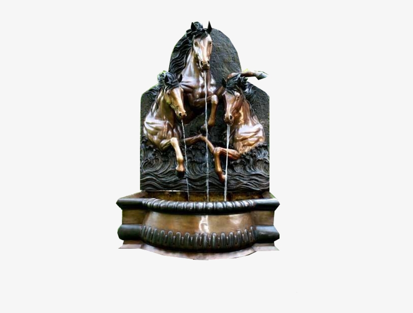 Photo Large Outdoor Fountains Zpsfcdbbd93 - Horse Head Fountain, transparent png