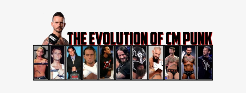 Cm Punk, Ufc 225, 0-2 - Evolution Of Cm Punk, transparent png