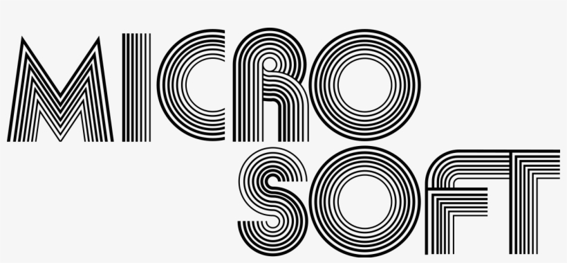 Microsoft Logo - Microsoft 1975, transparent png