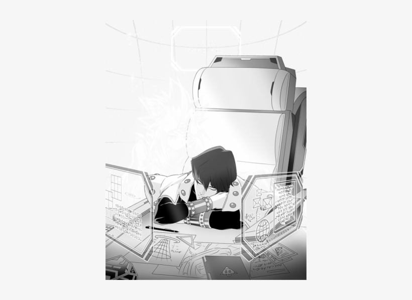 Seto Kaiba Asleep, transparent png