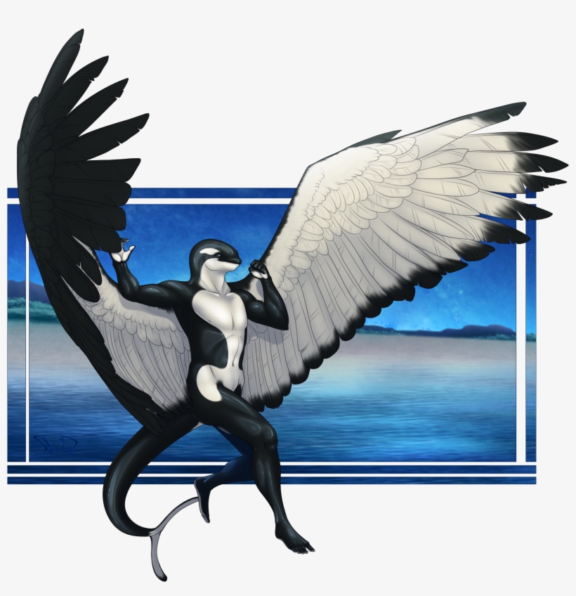 Seaside Archangel - Illustration, transparent png