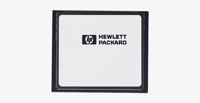 Solución De Impresión De Códigos De Barras Hp - Hpe 7500 Compactflash 1 Gb Memory Card, transparent png