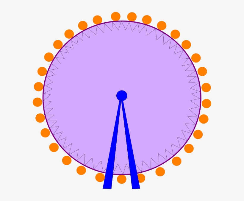 Ferris Wheel Clipart Transparent - Trigger Wheel Find Missing Tooth, transparent png