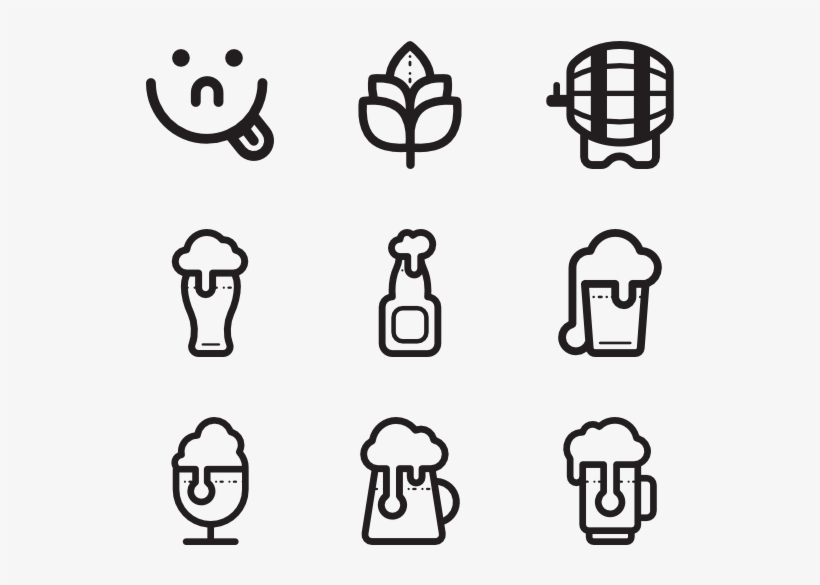 Beer Collection 12 Icons - Icon, transparent png