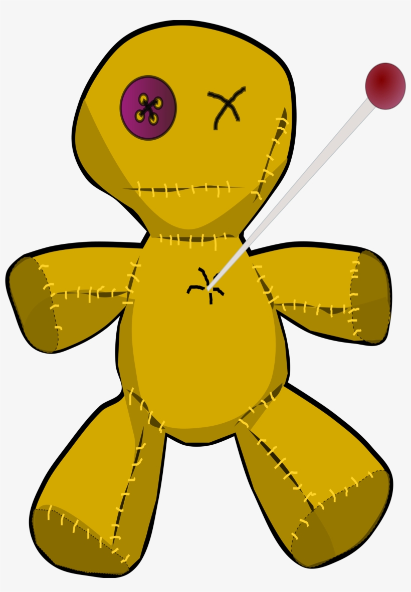 In One Experiment, Approximately 200 Full-time Employees - Voodoo Doll Clipart, transparent png
