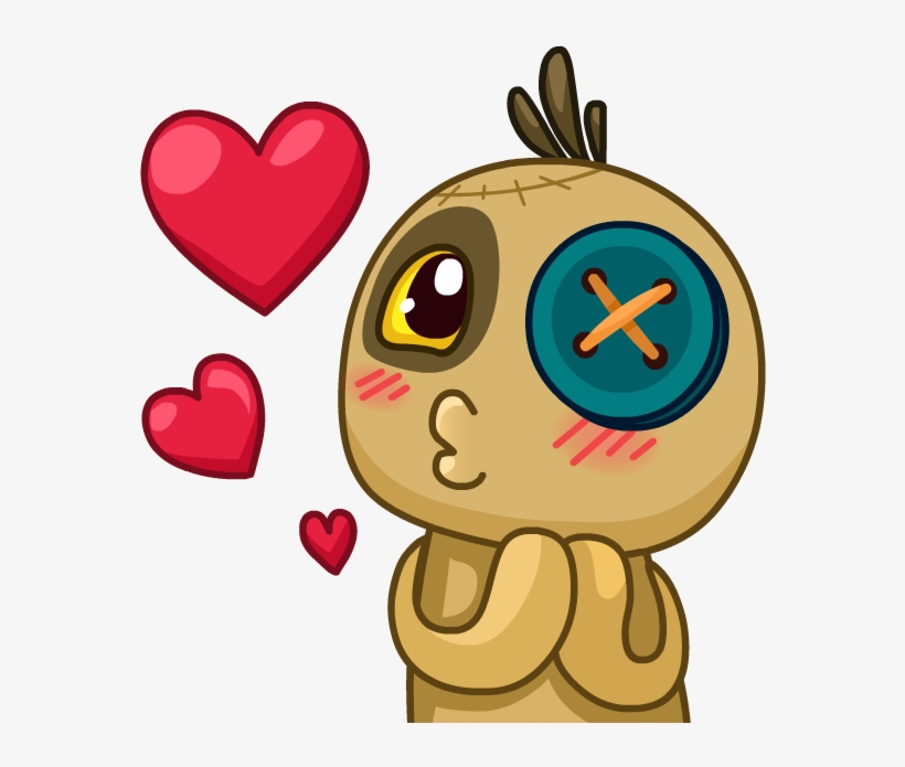 Voodoo Doll Chumbo Messages Sticker-1 - Tlgrm Ru Woodoo Doll, transparent png