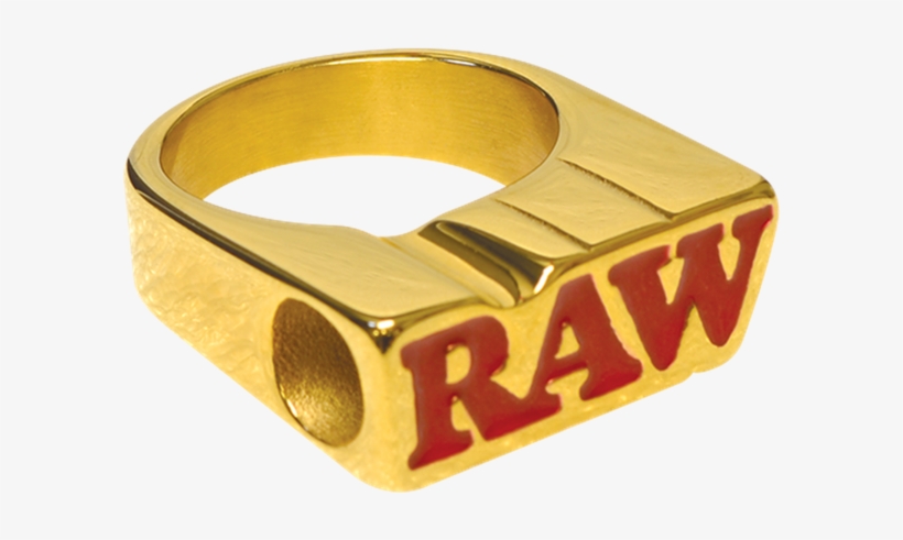 Raw Smoke Ring 24k Gold Plated - Smoking Ring Raw 24k, transparent png