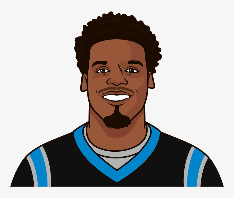 Cam Newton Has Scored The Most Career Rushing Touchdowns - Percentage, transparent png