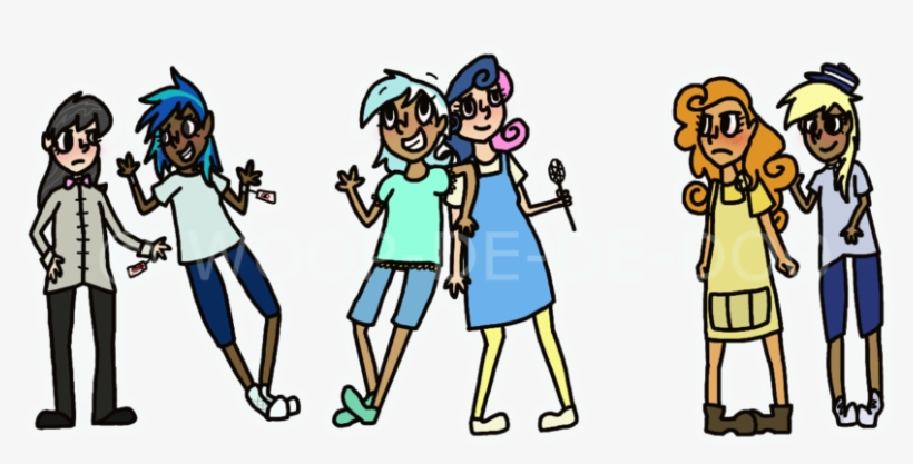 Woop De De Doo, Blind, Bon Bon, Carrot Top, Derpy Hooves, - Cartoon, transparent png