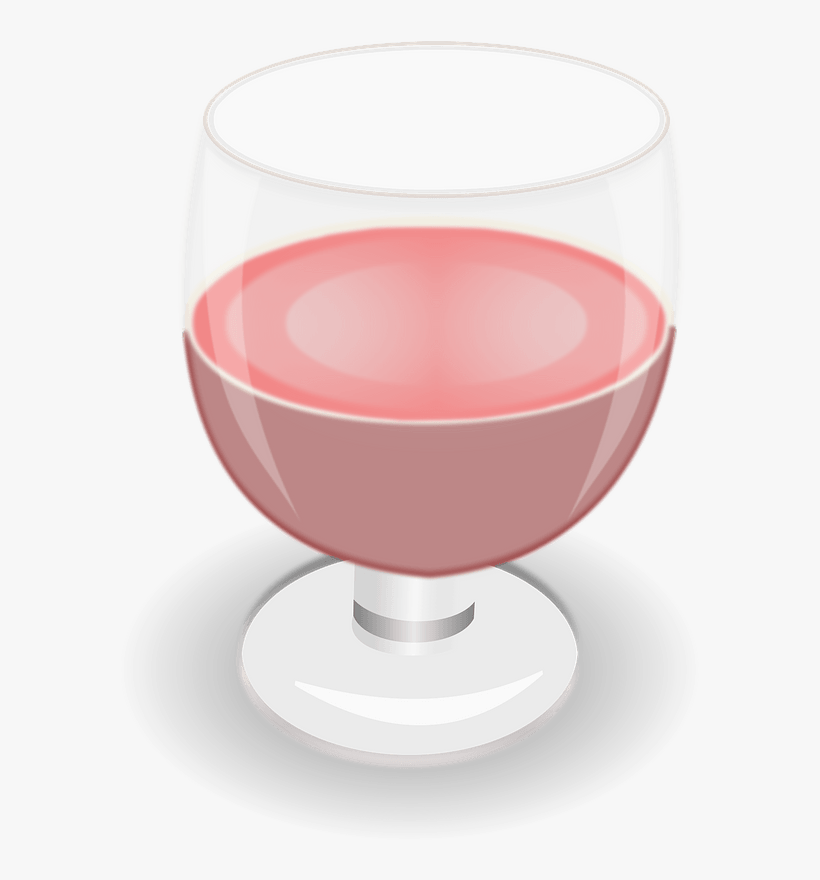 Red Wine Glass - Wine Glass, transparent png