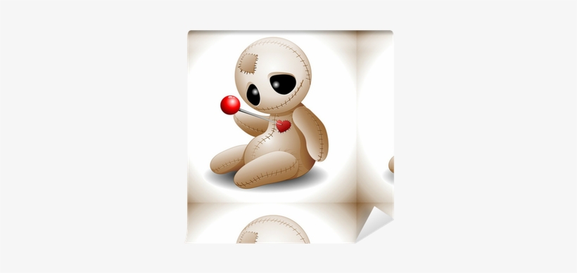 Voodoo Doll Cartoon In Love-bambola Voodoo Amore E - Cute Voodoo Doll Girl, transparent png