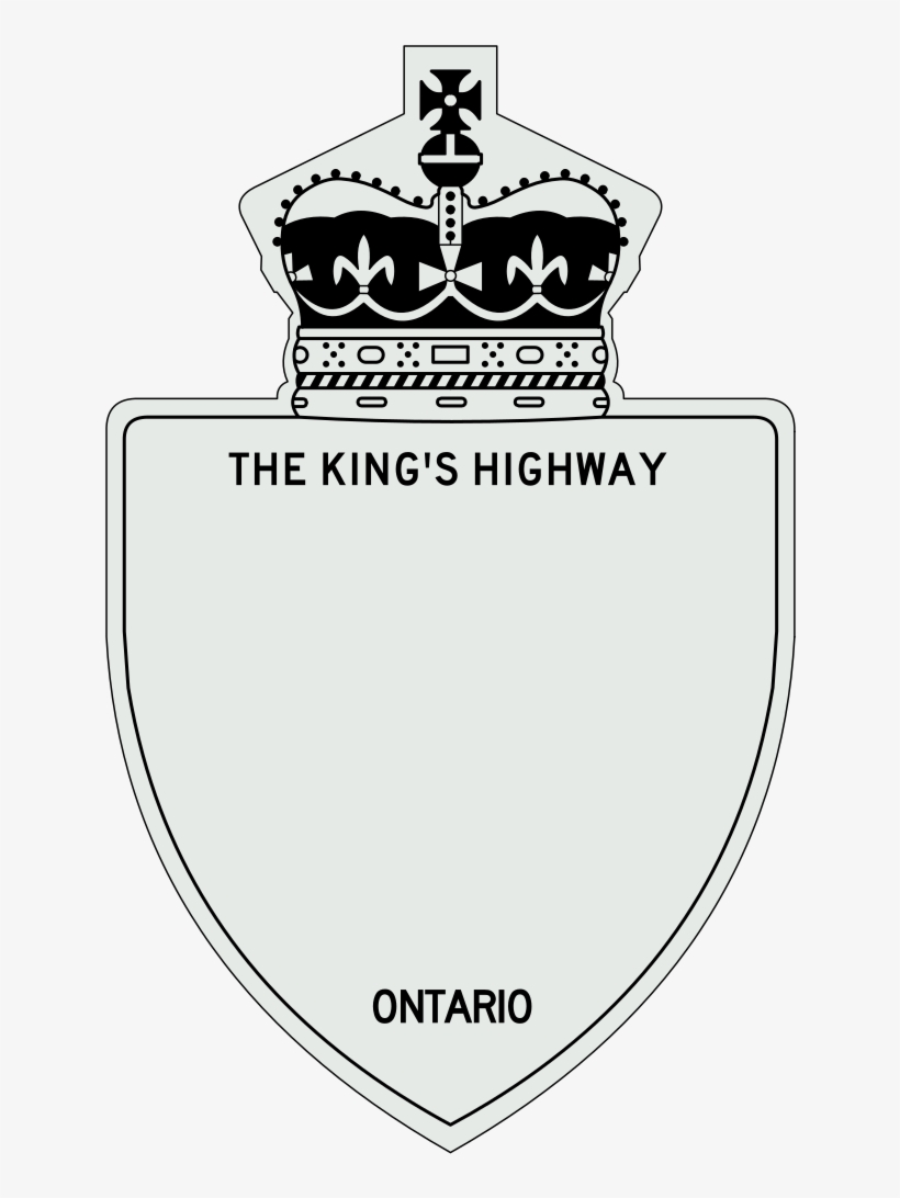 1960 Ontario King's Highway Blank - Highway 2 Ontario, transparent png