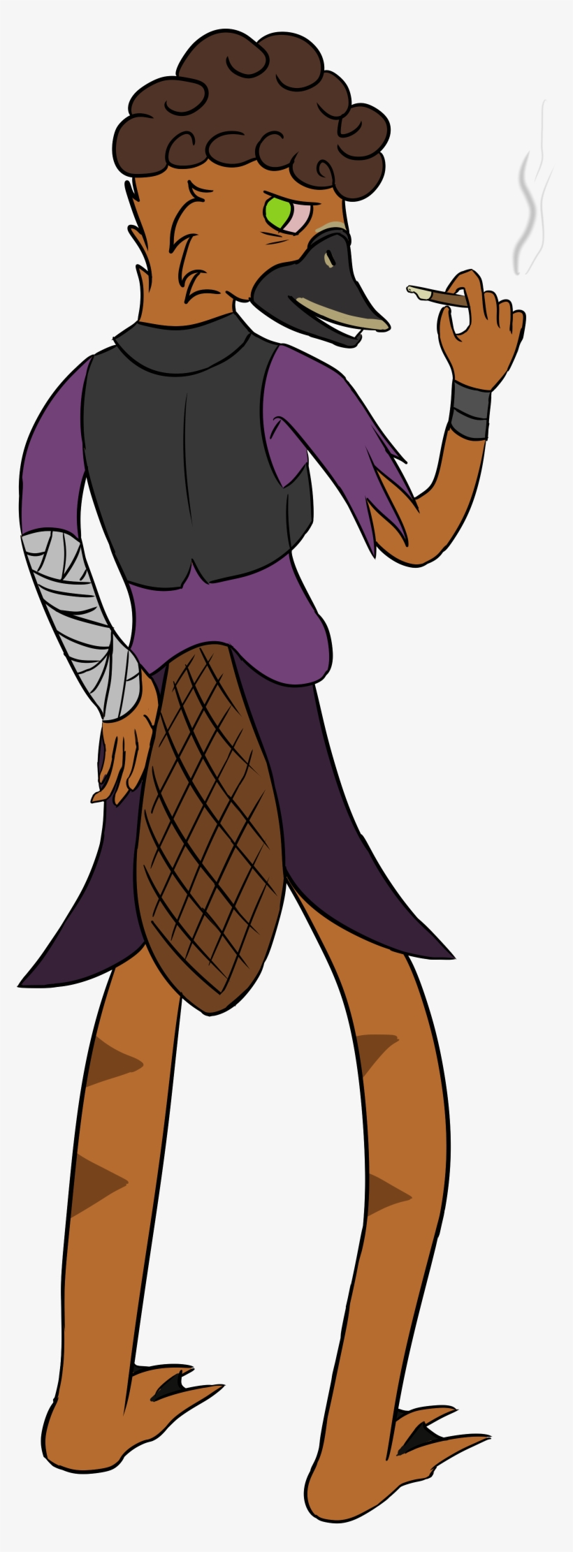 Just A Little Smoke - Cartoon, transparent png