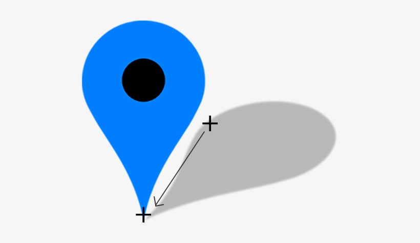 Enter Image Description Here - Google Maps Pin, transparent png