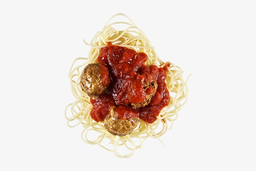 2001 Study Found That People Who Avoided Meat Were - Spaghetti Top View Transparent, transparent png