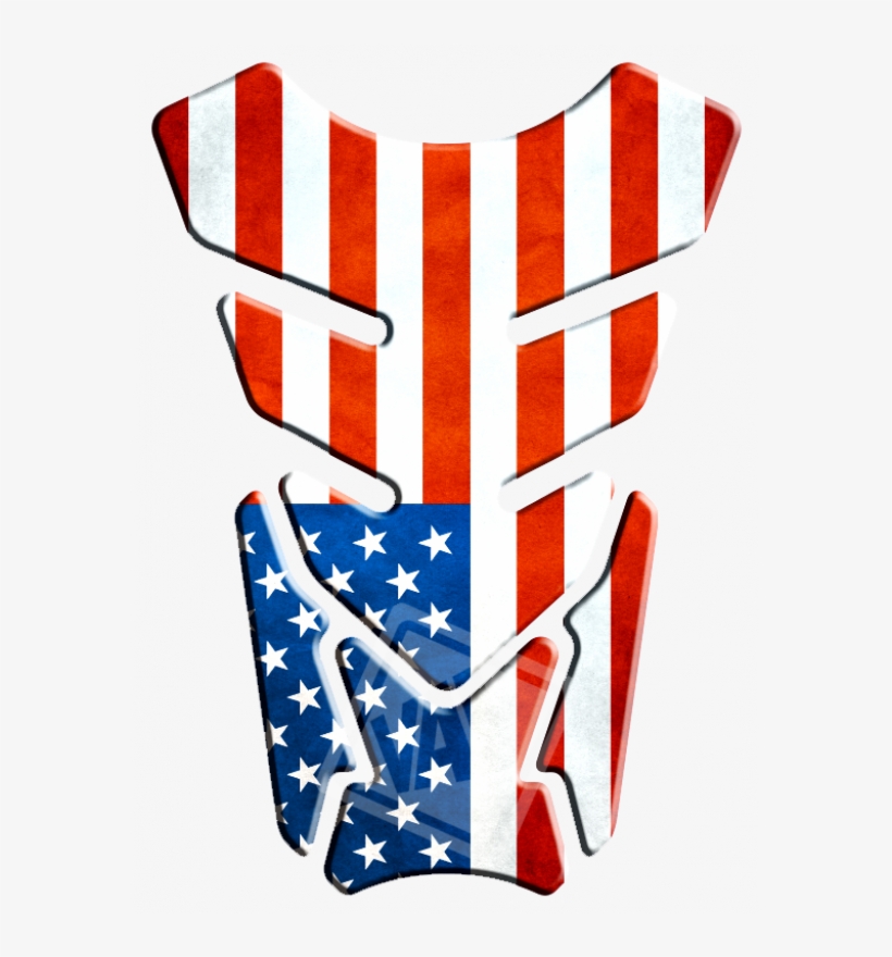 Adesivo Protetor De Tanque Bandeira Estados Unidos - Adesivos De Bandeiras No Paralama De Moto, transparent png