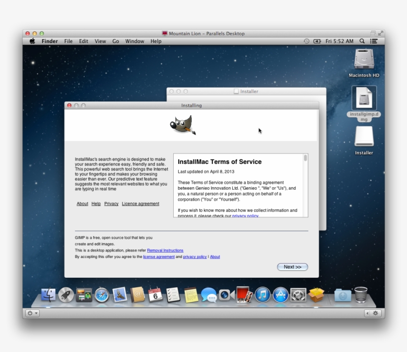 Installmac Tos - Parallels Desktop For Mac - Version 8, transparent png