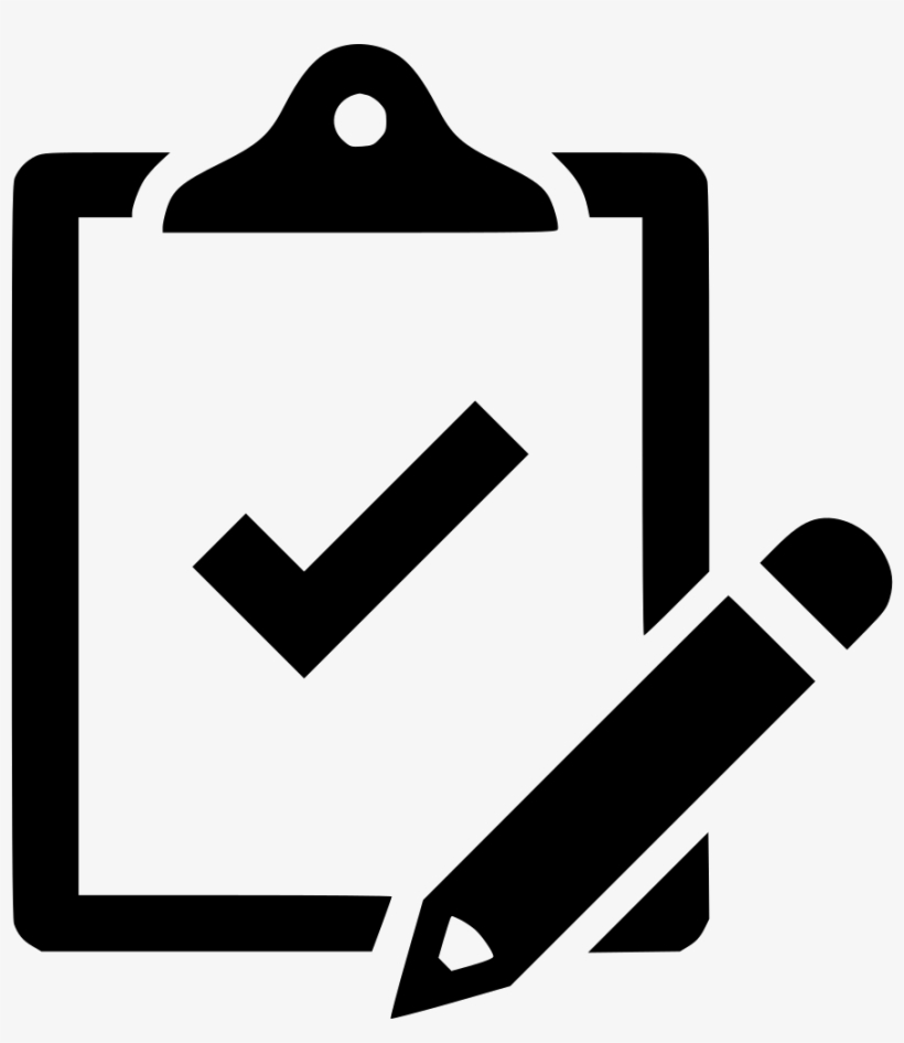 Clipboard Clipart Svg - Clip Board Icon Transparent, transparent png