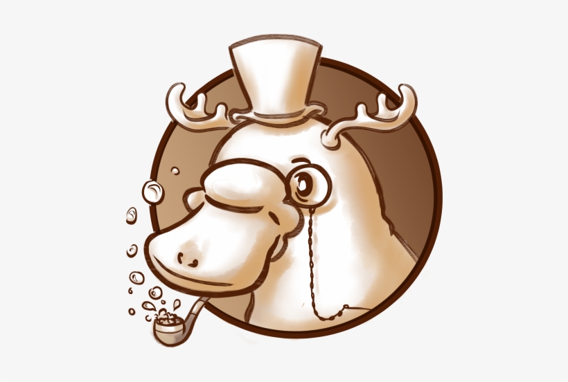 Platymoose - Chibi, transparent png