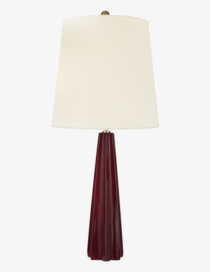 Minerva Large Table Lamp In Garnet, transparent png