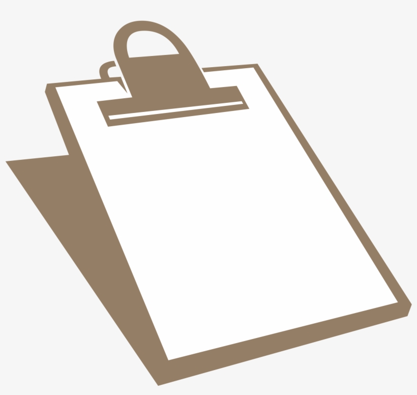 Open - Clipboard Silhouette, transparent png
