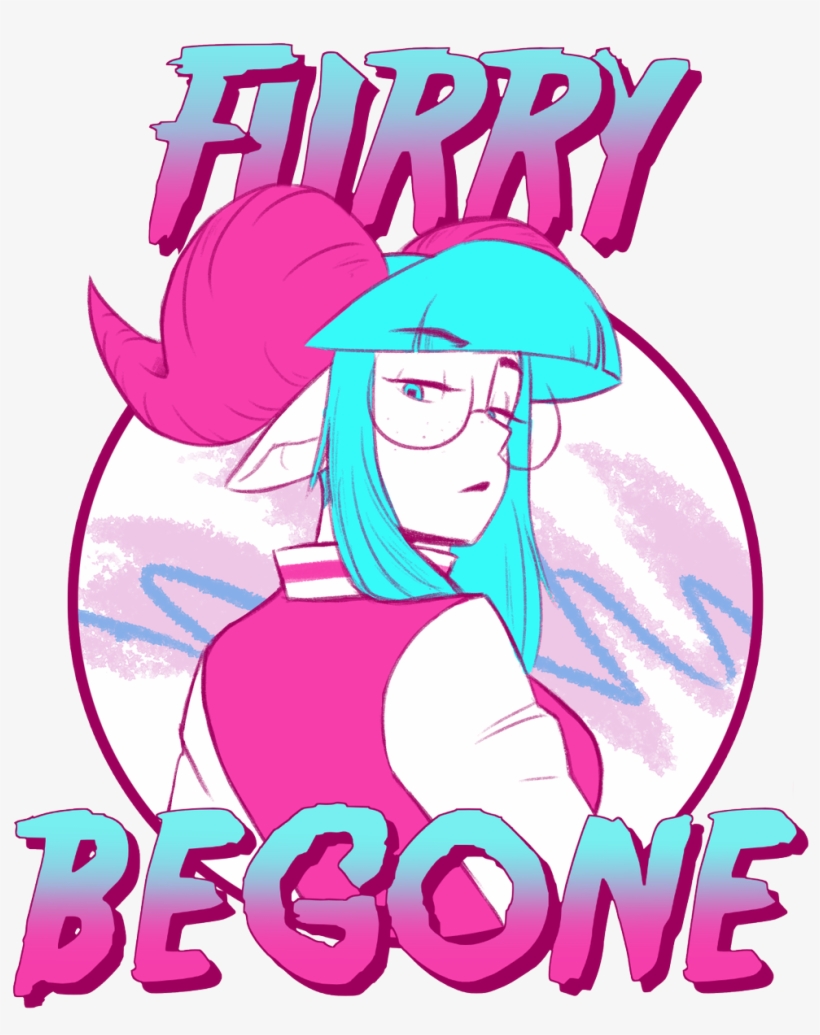 29 Replies 161 Retweets 724 Likes - Begone Furry Tshirt, transparent png