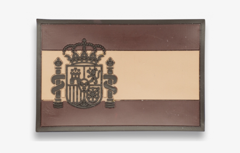 Spanish Flag - Parche De Goma Bandera De España Albainox Marrón (7.4, transparent png
