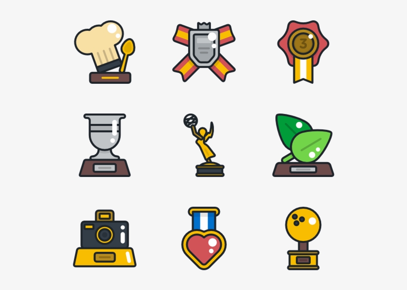 Award Packs Vector Svg Psd Eps - Award Icons, transparent png