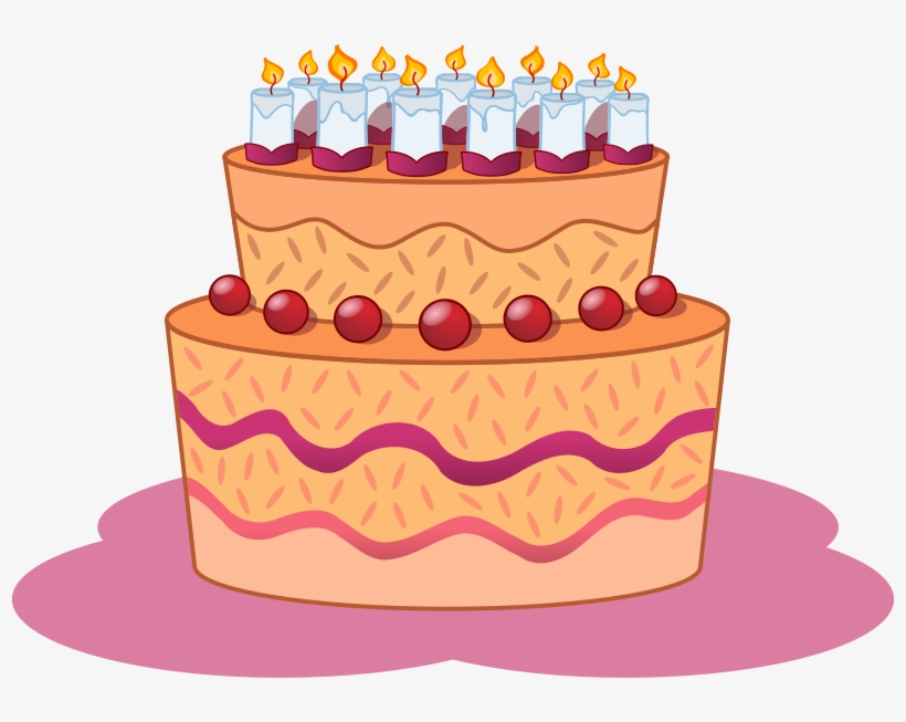 Torta De Cumpleaños - Birthday Cake Png, transparent png