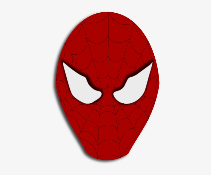 Spider - Web - Clipart - Transparent - Spiderman Face Transparent Background, transparent png