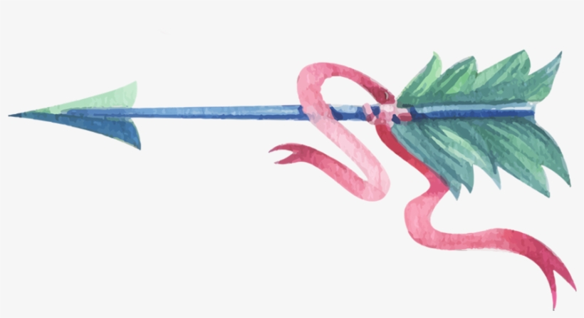 Feather Boho Bohemian Sticker Watercolor Bohofeathers - Transparent Background Feather Arrows Png, transparent png