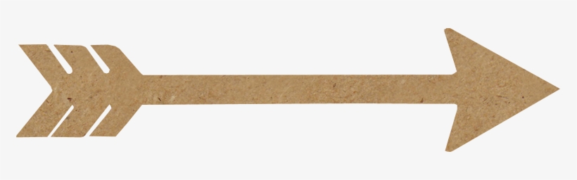 Feathered Arrow - Plywood, transparent png
