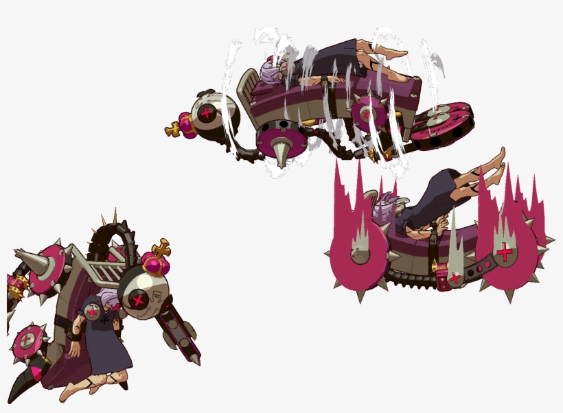 1600px-ggxrd Bedman - Illustration, transparent png